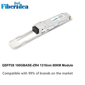100GBASE ZR4 QSFP28 80KM LC DDM