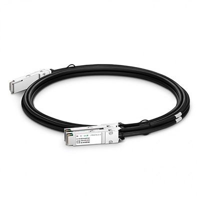 200G QSFP56 ถึง 2 × 100G QSFP56 สายรัดคอปเปอร์พาสซีฟโดยตรง (DAC), 1. 5-3 M